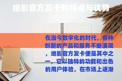 绝影官方发卡的特点与优势