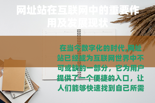 网址站在互联网中的重要作用及发展现状