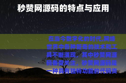 秒赞网源码的特点与应用