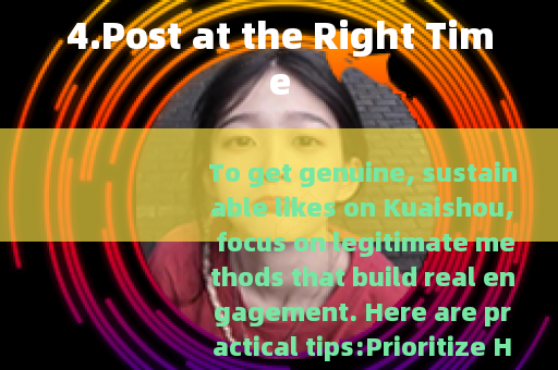 4.Post at the Right Time