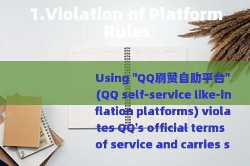 1.Violation of Platform Rules